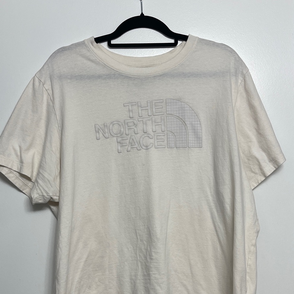 The North Face Men's Cream Short Sleeve Tee